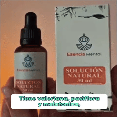 Esencia Mental - gotas naturales para el insomnio