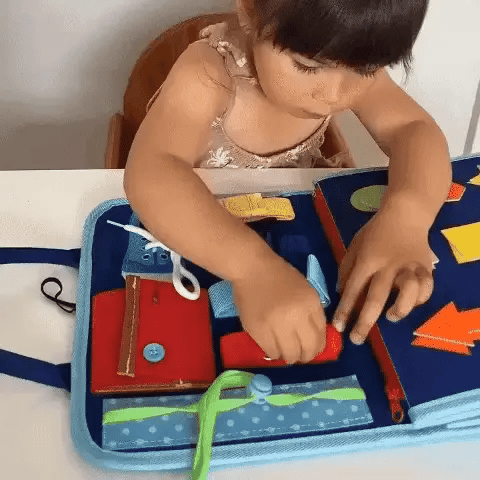 Libro de actividades sensoriales Montessori + Libro Digital 🎁