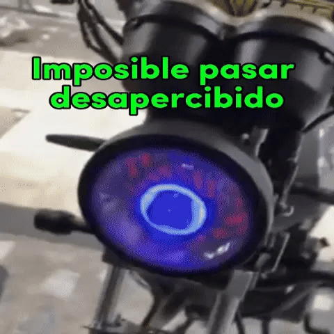 Proyector bicolor ojo de diablo