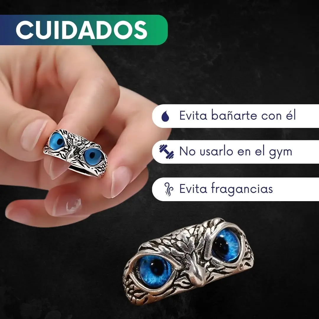 Anillo ajustable unisex Buho - LLEVA 2 PAGA 1