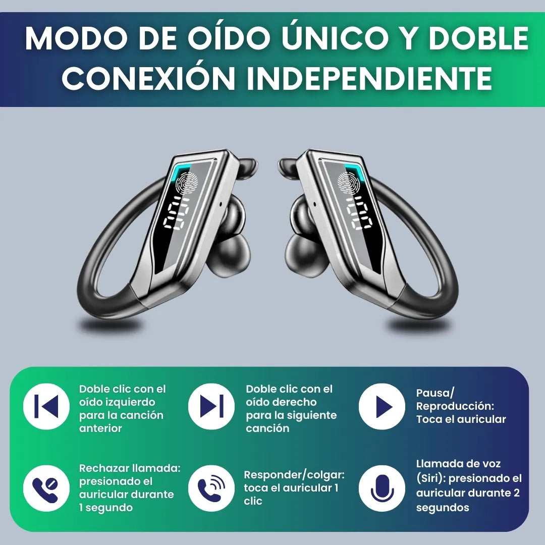 Audifonos deportivos inalambricos Q8