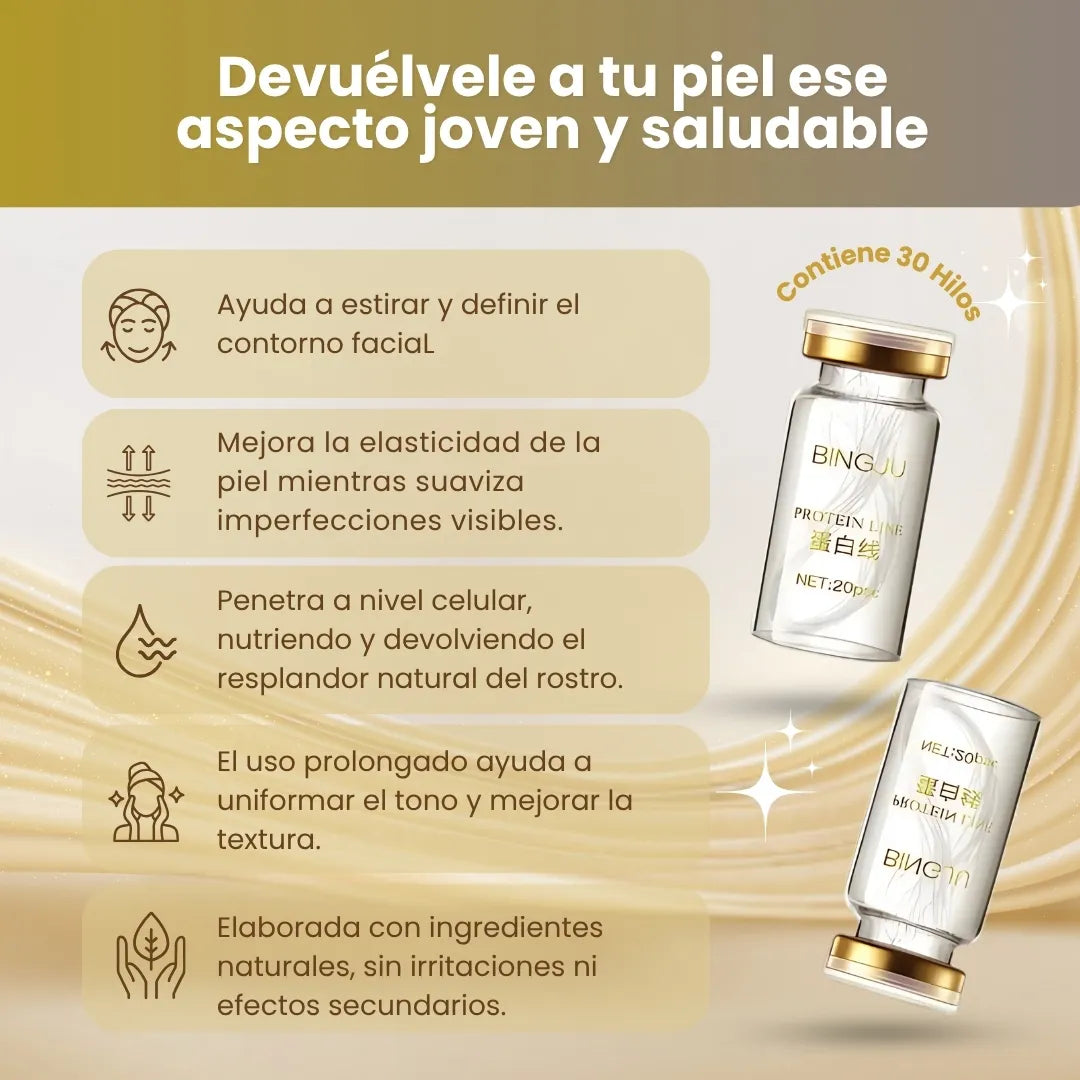Hilos tensores absorbibles de colágeno + Serúm 🎁