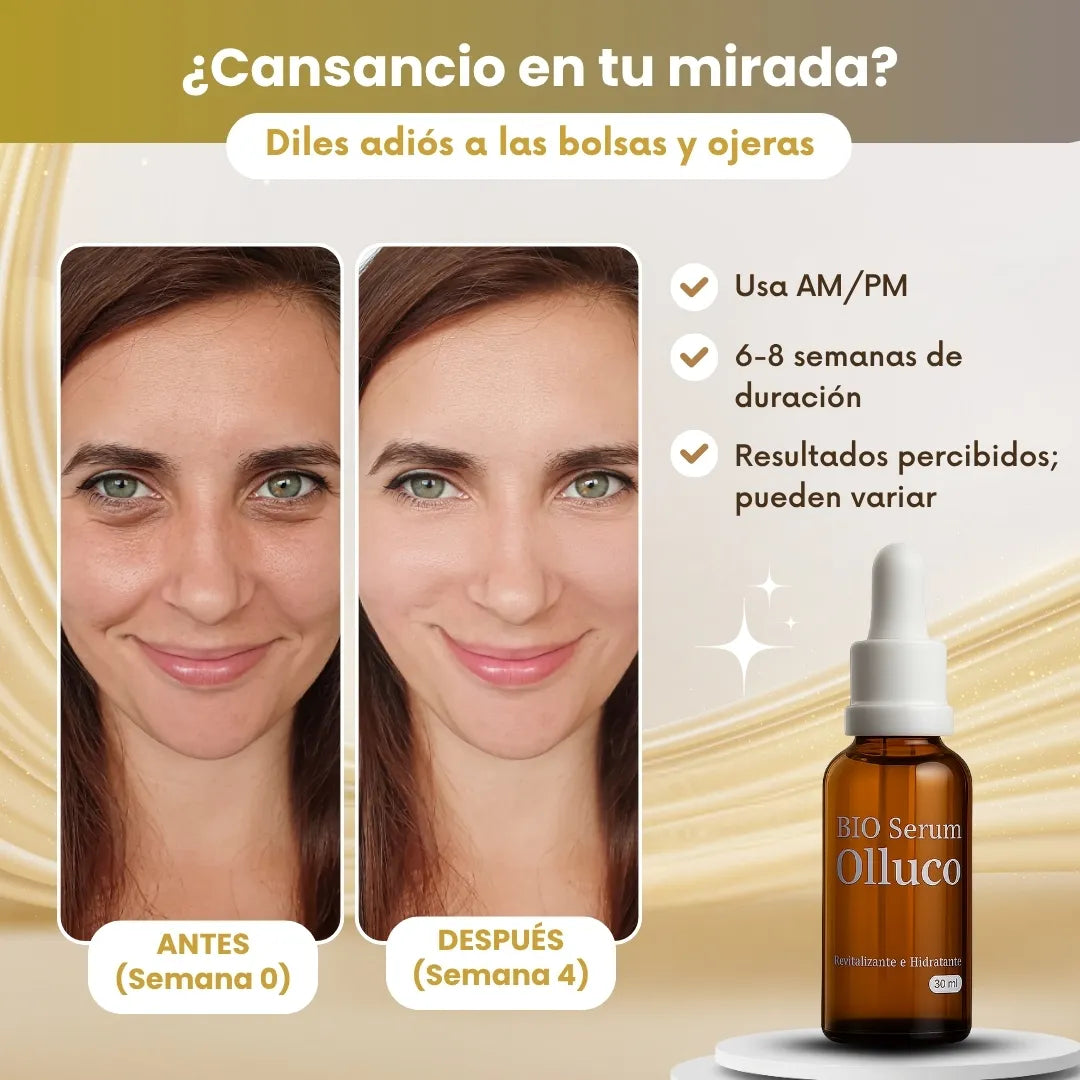 BIO® - Sérum de Olluco quita ojeras - Lleva 2 paga 1