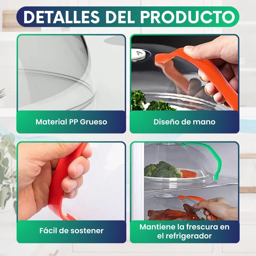 Tapa Chef para microondas - 27cm