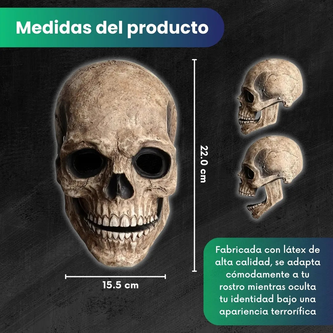 Máscara de Calavera Realista Halloween