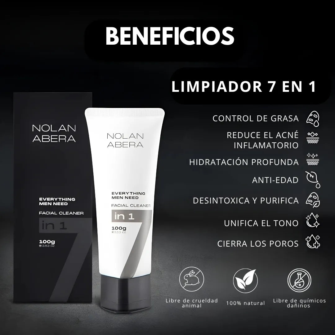 Gel limpiador facial - Abera Nolan
