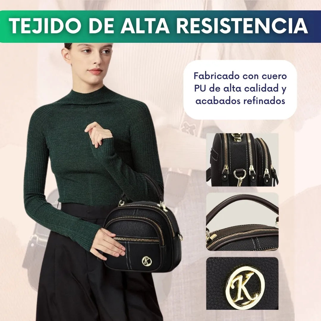 Bolso de mujer multifuncional con correa ajustable