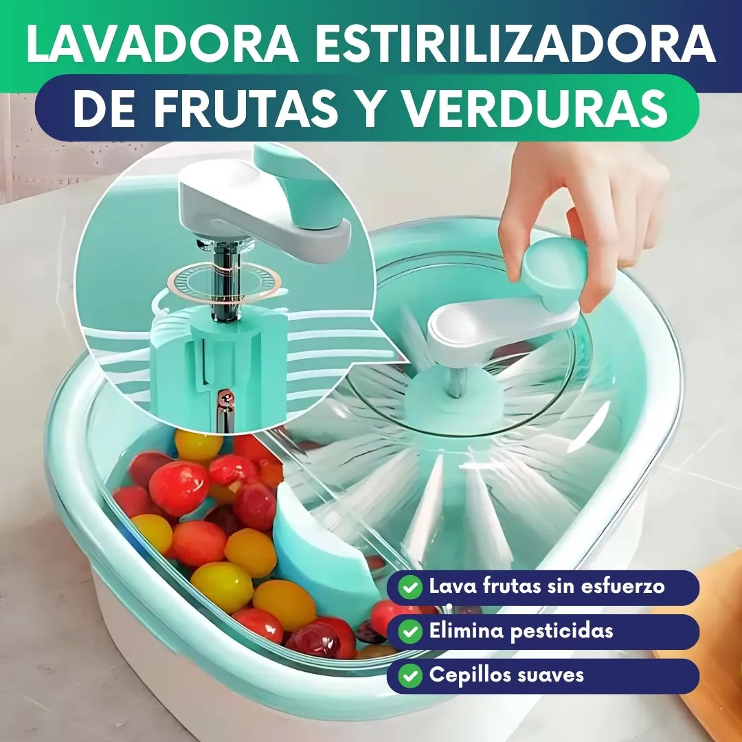Lavadora estirilizadora de frutas y verduras