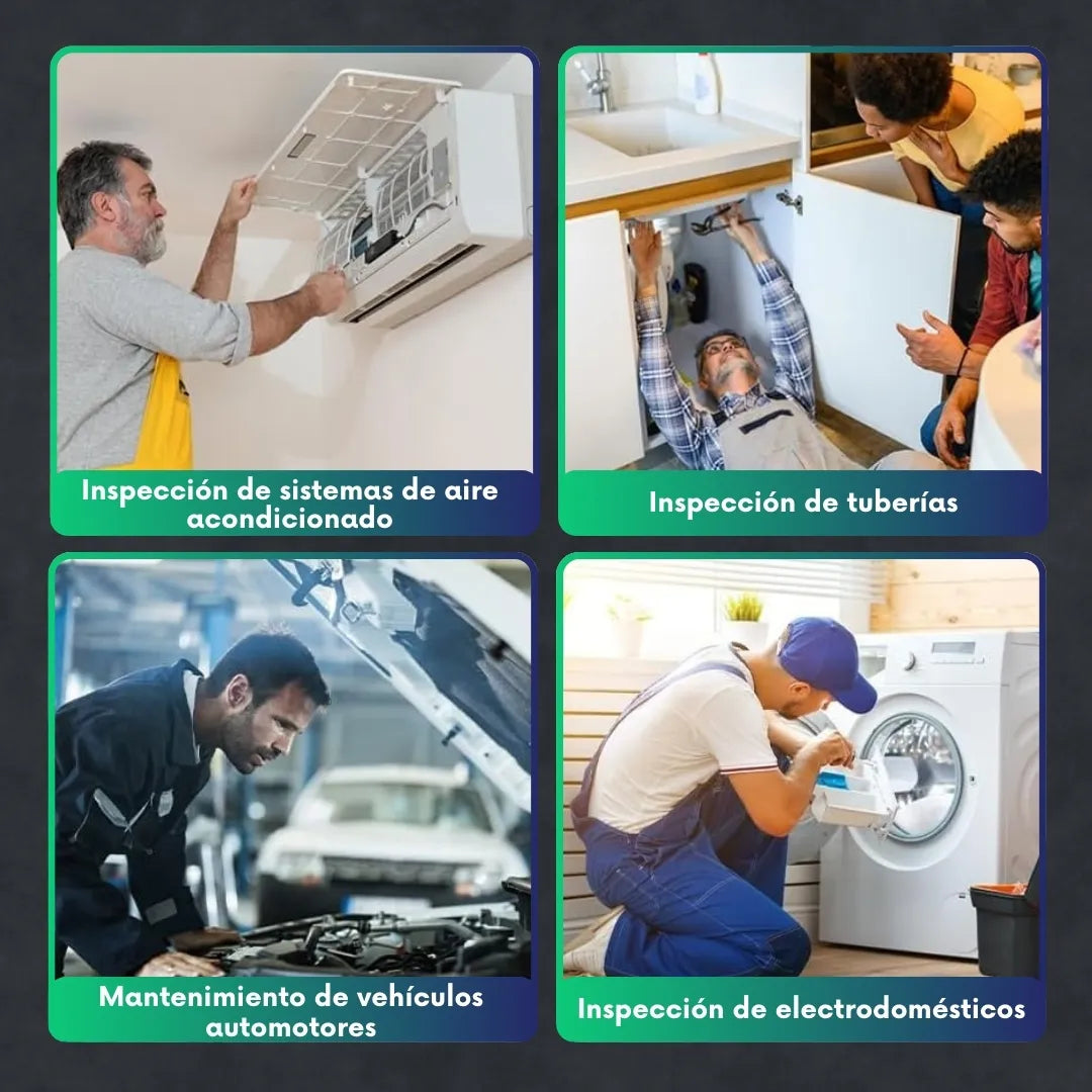 Cámara endoscopio de inspección HD para celulares - 1 metro