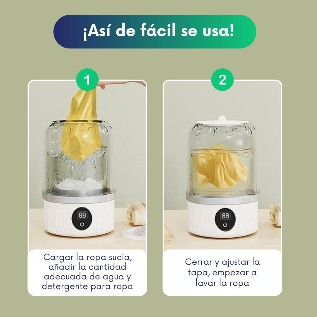 Glint Washer - Mini lavadora portátil