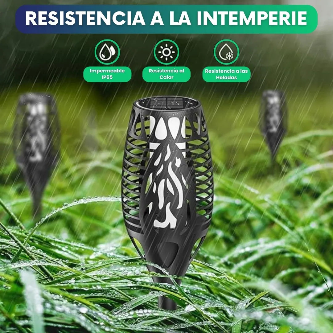 Lámpara solar Antorcha para exterior