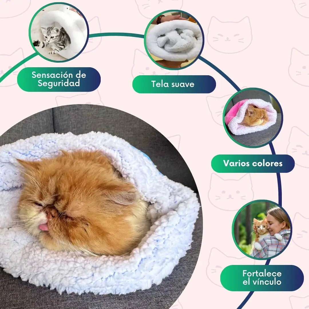 Bolsa de dormir para Gatos