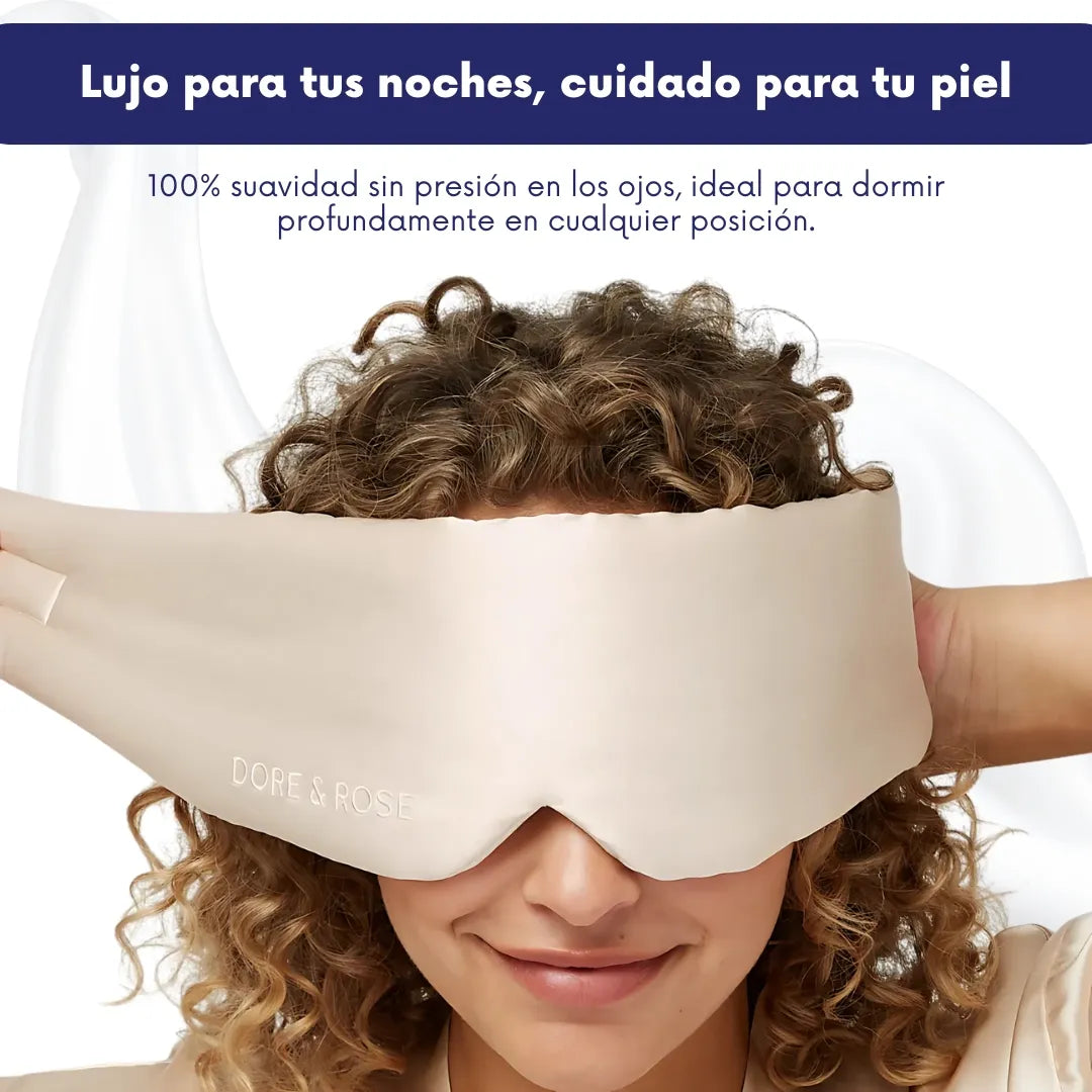 Antifaz de seda para dormir profundamente
