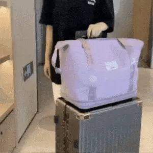 Bolso expandible 3 en 1 con ruedas