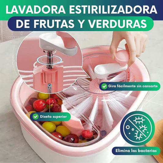 Lavadora estirilizadora de frutas y verduras