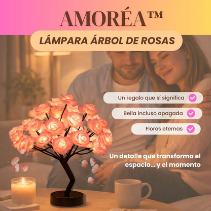 Amoréa™ - Lámpara árbol de rosas