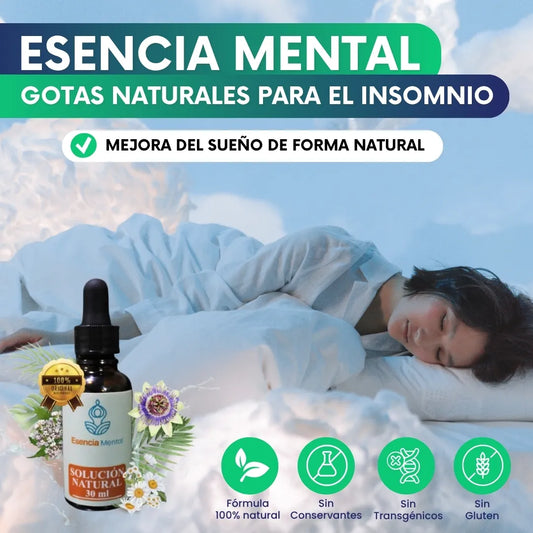 Esencia Mental - gotas naturales para el insomnio
