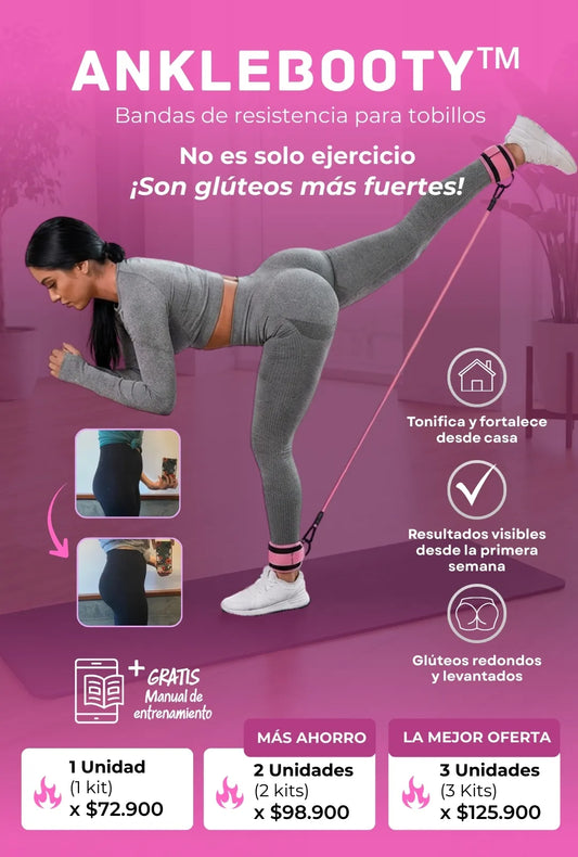 AnkleBooty™ - Banda de resistencias para tobillos