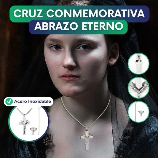 Cruz conmemorativa abrazo eterno