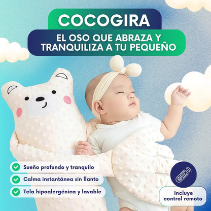 Cocogira™ | El oso que Abraza y Tranquiliza a tu Pequeño