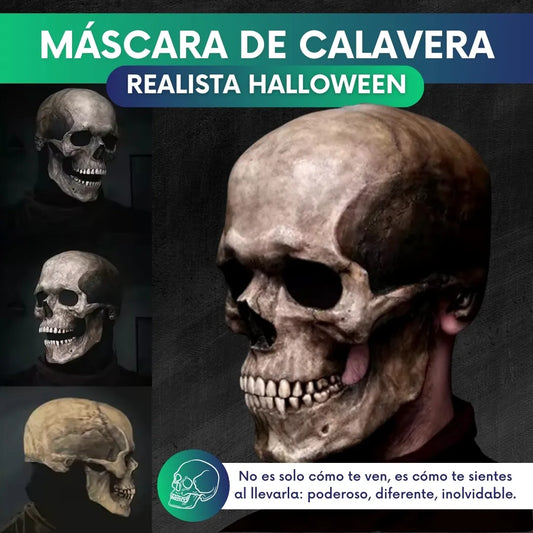 Máscara de Calavera Realista Halloween