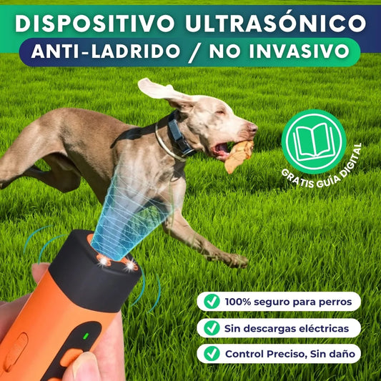 Dispositivo ultrasónico anti-ladrido / no invasivo + Guia digital 🎁