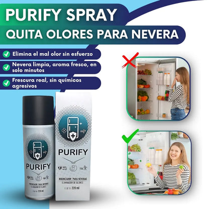 Purify - Spray Quita olores nevera