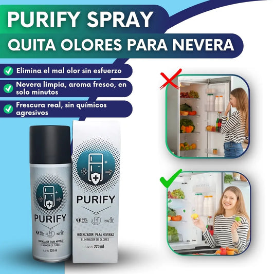 Purify - Spray Quita olores nevera