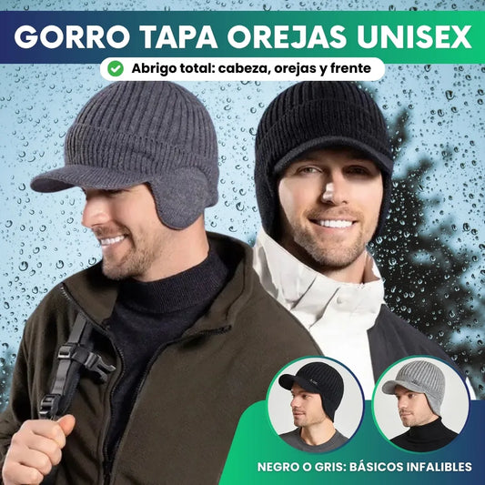 Gorro tapa orejas unisex