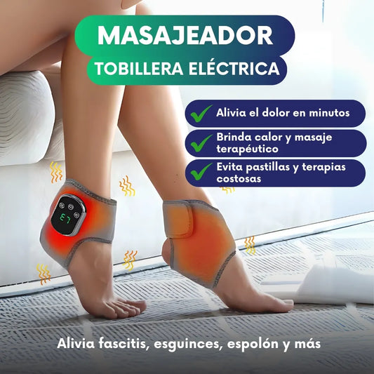 Masajeador tobillera térmica - Alivia el dolor