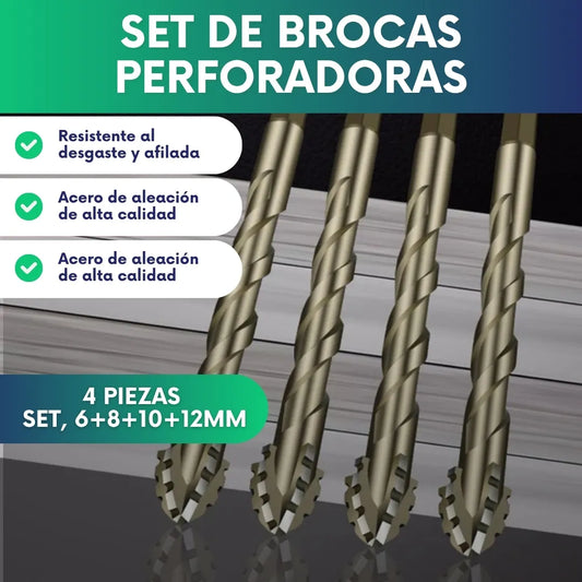Set de Brocas Perforadoras