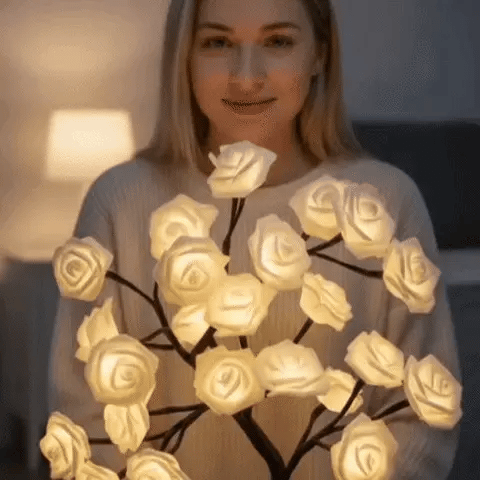 Amoréa™ - Lámpara árbol de rosas