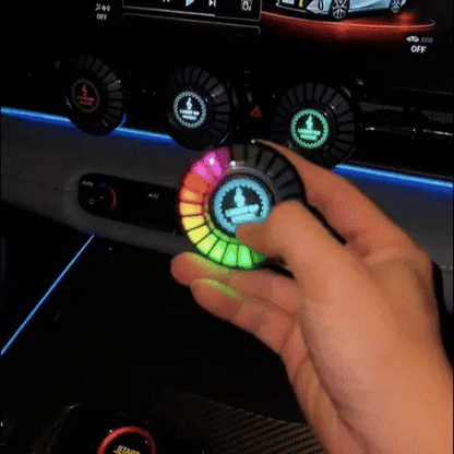 RythmoAir™ - Aromatizador LED RGB Rítmico para carro - 2x1