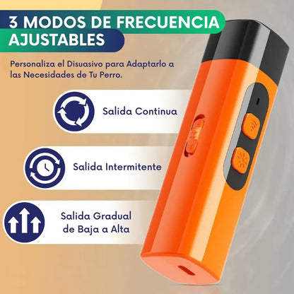 Dispositivo ultrasónico anti-ladrido / no invasivo + Guia digital 🎁