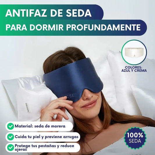 Antifaz de seda para dormir profundamente