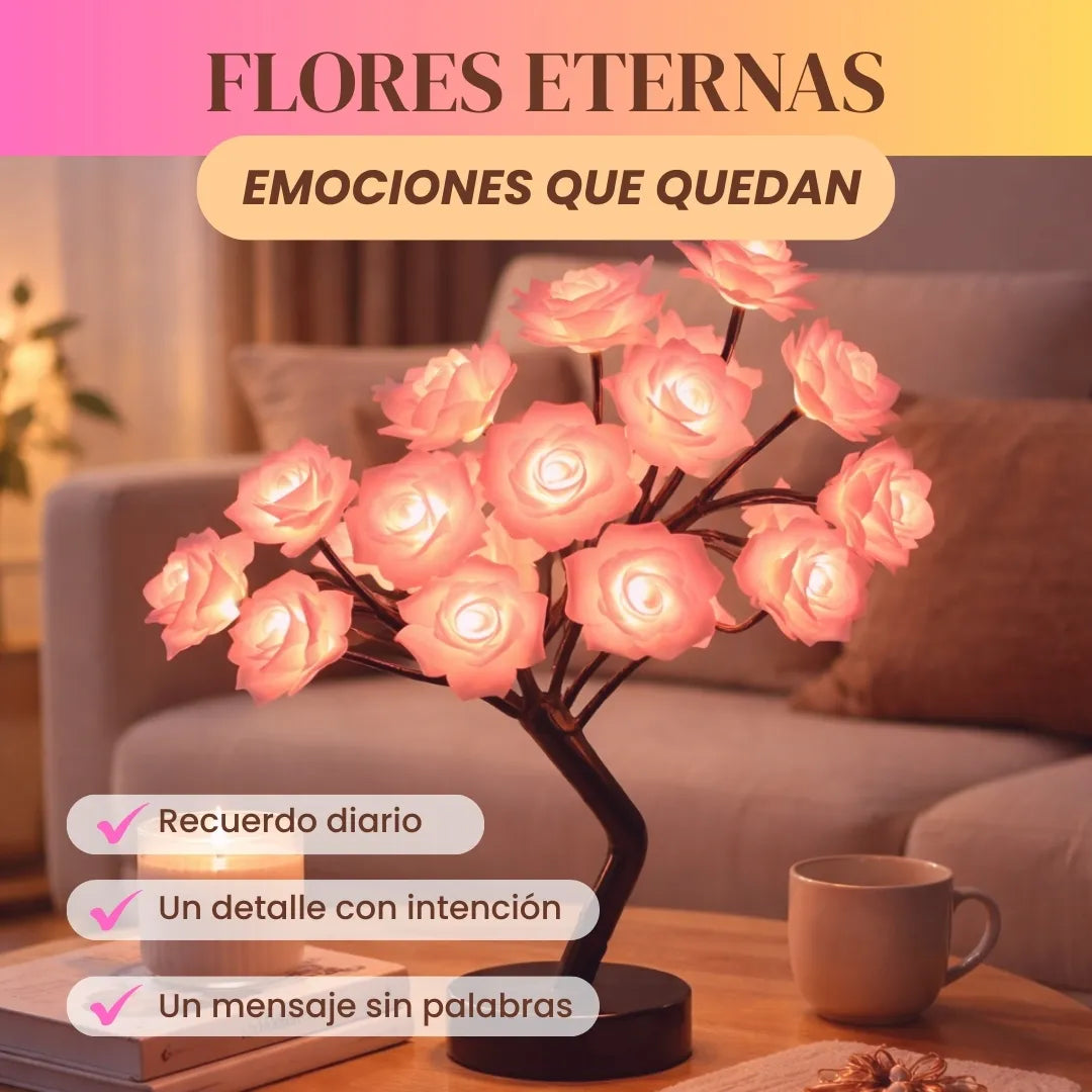 Amoréa™ - Lámpara árbol de rosas
