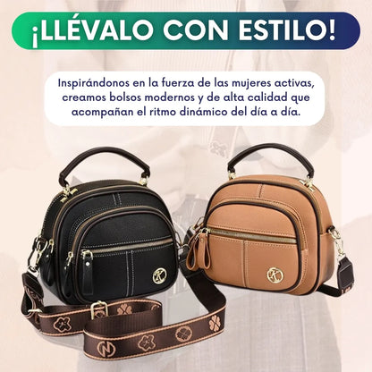 Bolso de mujer multifuncional con correa ajustable