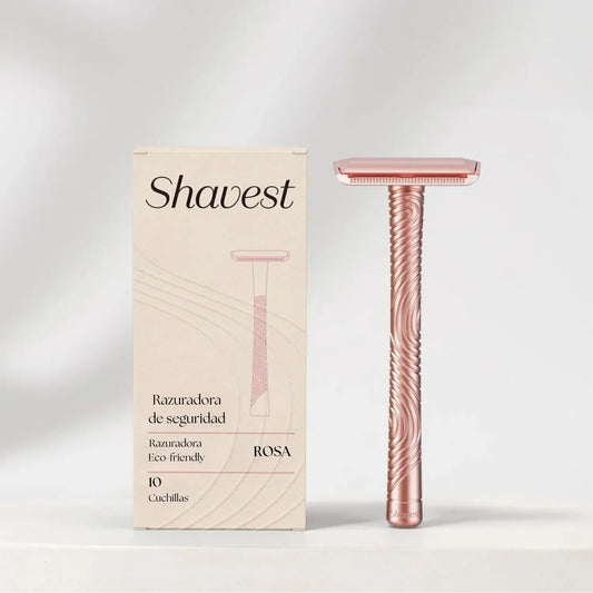 Shavest® - Rasuradora Reutilizable + 10 cuchillas🎁
