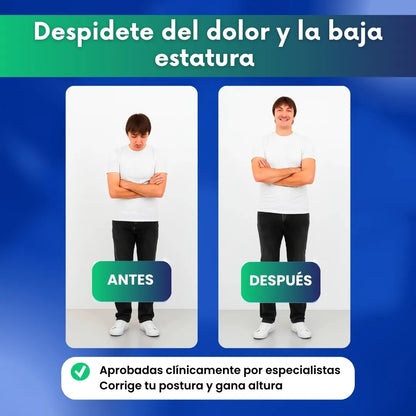 Plantillas aumenta altura ortopédicas - 2x1