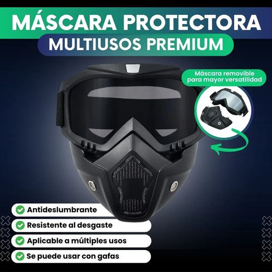 Máscara protectora multiusos premium