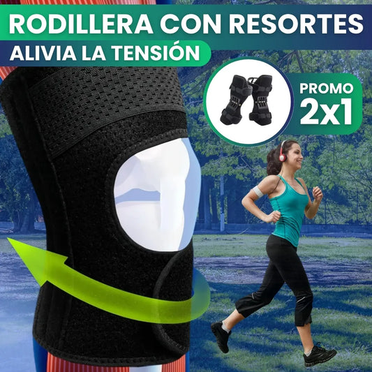 Rodillera con resortes - alivia la tensión - Lleva 2 - paga 1