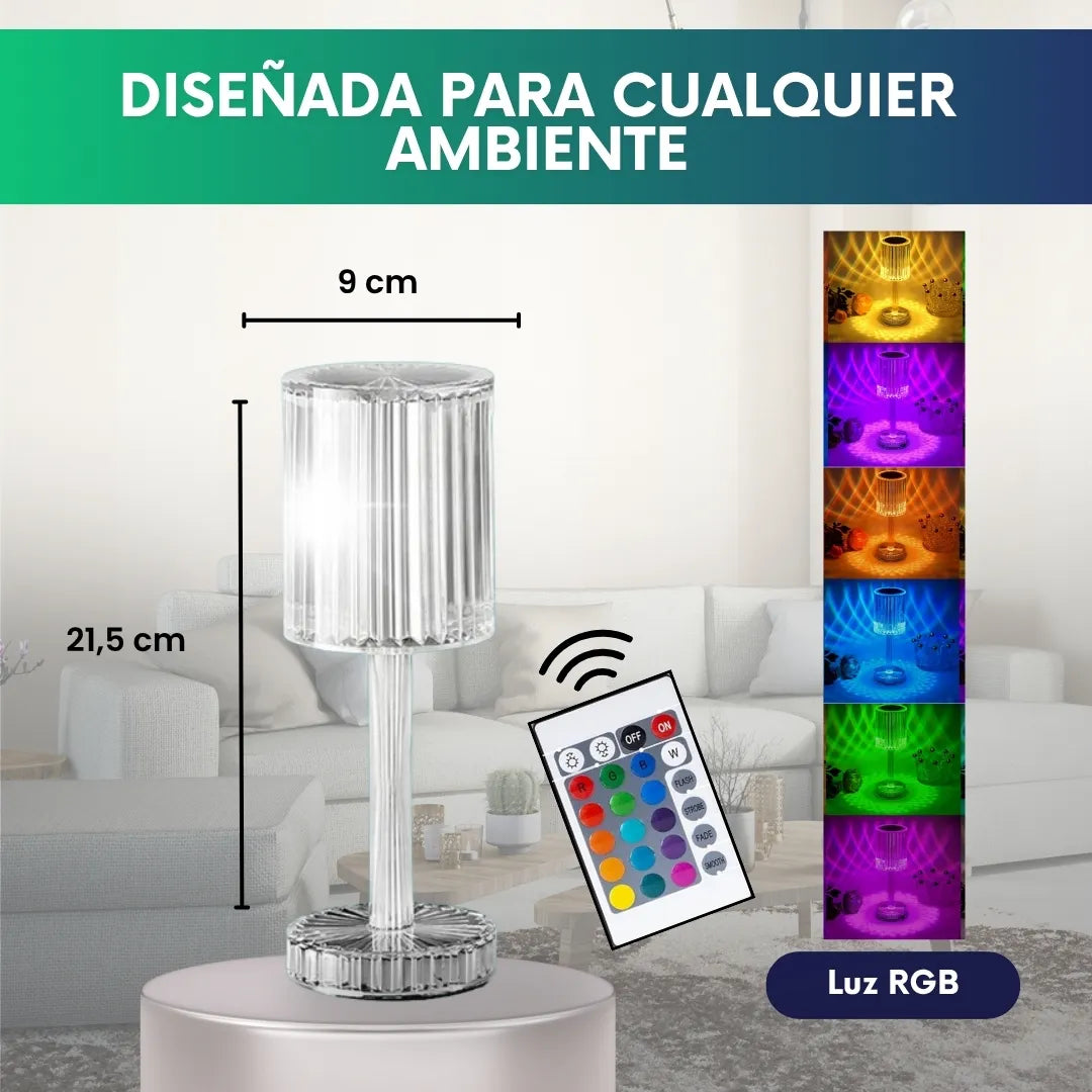 Lámpara led táctil - 6 colores ajustable