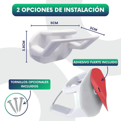 Ganchos organizadores de gorras