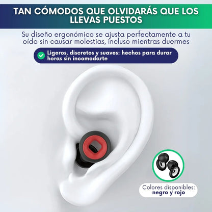 Tapones para los oídos con cancelación de ruido