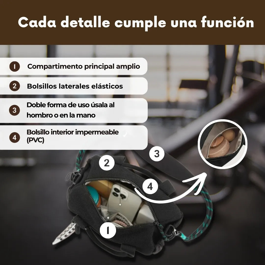 MatBag™ - Bolso deportivo 2 en 1 con porta tapete y correa