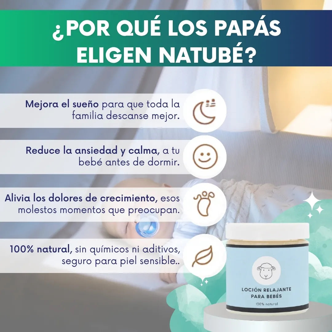 NatuBé - Loción relajante 100% natural