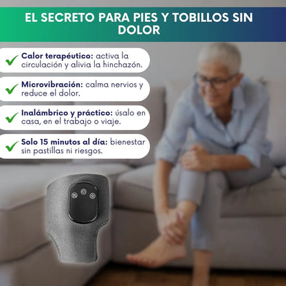 Masajeador tobillera térmica - Alivia el dolor