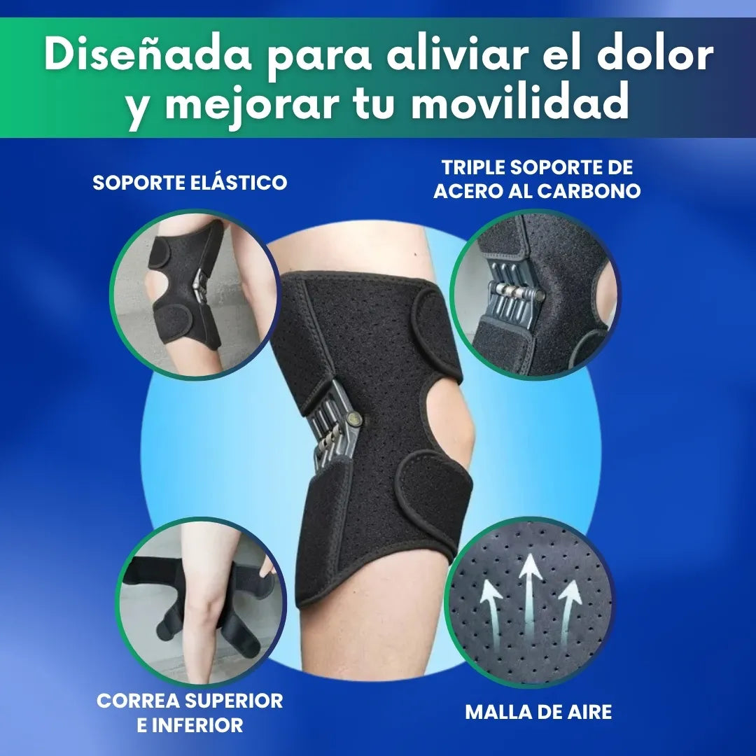 Rodillera con resortes - alivia la tensión - Lleva 2 - paga 1