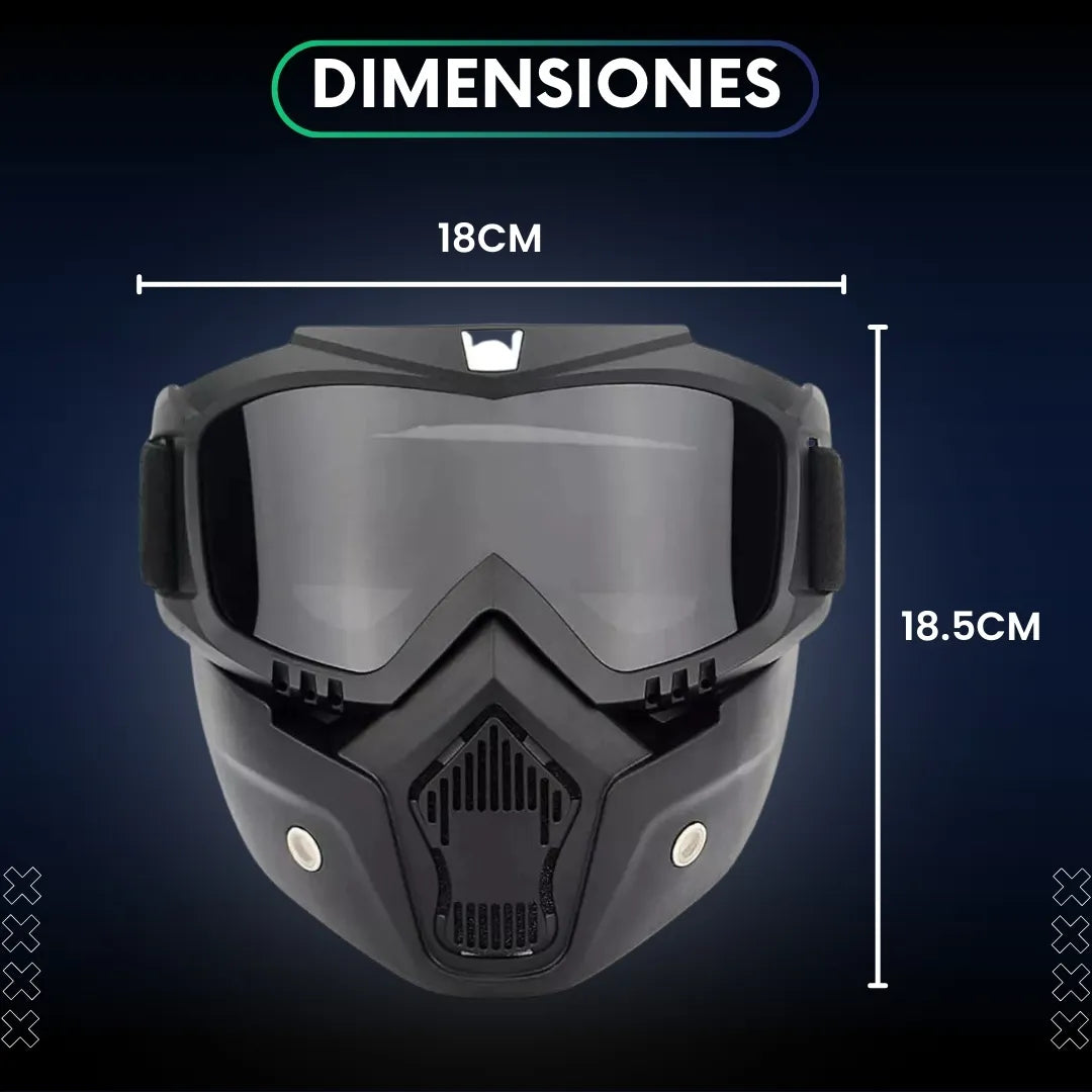 Máscara protectora multiusos premium