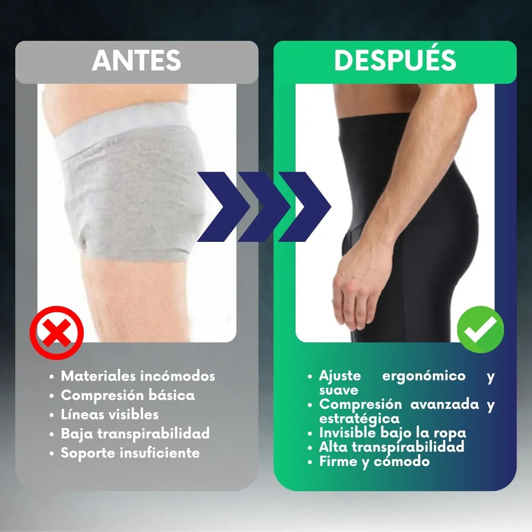 Boxer faja moldeador para hombres